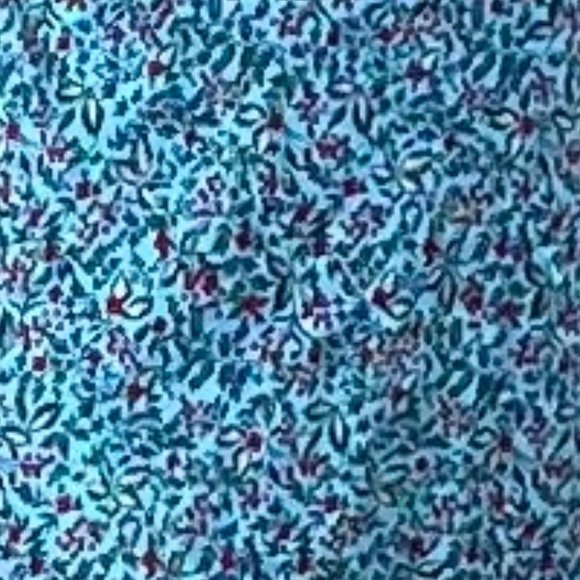 Lands’ End Jersey Floral Cotton Midi LONG SLEEVE Dress NWOT SIZE M - Picture 5 of 5